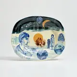 Grayson Perry, Normal Life, 1987, ceramic plate