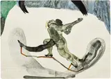 Guglielmo Castelli, Untitled, 2022, oil on paper