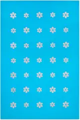 John Armleder, Azurite, 2003, acrylic on canvas