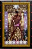 Pierre et Gilles, Le danseur exotique (Roy), 1992, handpainted chromogenic print, mounted, in artist's frame