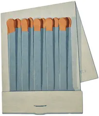 Nick Doyle, When Desire Strikes, 2021, denim on custom relief panel