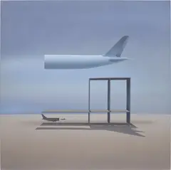 Mehdi Ghadyanloo, Inside of Doubt, 2015, oil on canvas