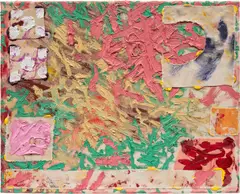 Daisy Parris, My Shape, 2020, oil and paper on canvas