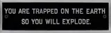 Jenny Holzer, Untitled (from the survival series), 1983, cast aluminium