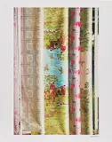 William Eggleston, Untitled (rolls of printed fabric, Paris)