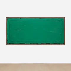 Joan Hernández Pijuan, Verd, 1990, oil on canvas