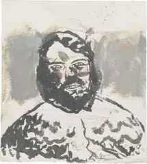 Neo Rauch, o.T., 2007, gouache, graphite and acrylic on paper