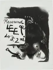 Charline Von Heyl, Untitled, 2007, lithograph and ink on paper