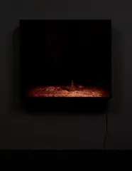 David Claerbout, Nightscape Lightbox (Fourth), 2002-2003, aluminium lightbox and cibachrome print on plexiglas