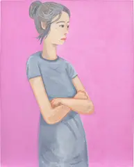 Brian Calvin, The Pose, 2014, oil on canvas