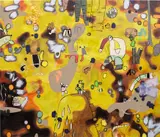 Dan Perfect, Bathysphere, 2004, oil and acrylic on linen