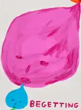David Shrigley, Untitled, 2017, acrylic on paper
