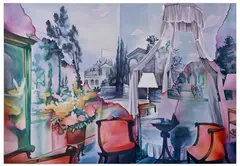 Ariana Papademetropoulos, I Start Counting, 2018, oil on canvas