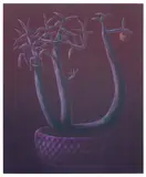 George Rouy, Red Lime Tree, 2019, acrylic on canvas