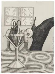 Gahee Park, Shrimp Cocktail, 2020, graphite on paper