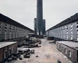 Edward Burtynsky, Old Factories #1, Fushun Aluminum Smelter, Fushun City, Liaoning Province, China, 2005, chromogenic print, mounted