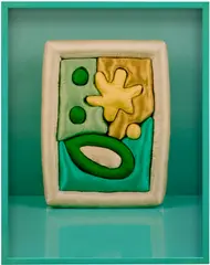 Elad Lassry, Pillow 2, 2011, chromogenic print, in artist's frame