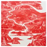 Sea-Hyun Lee, Between Red 169, 2012, oil on linen