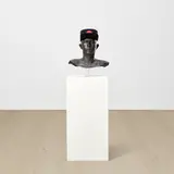 Charles Avery, Untitled (functionary), 2010, bronze, cardboard, gouache and acrylic