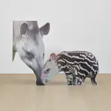 Katja Novitskova, Approximation (Tapir), 2014, digital print on aluminium