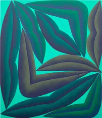 Greens by Corydon Cowansage, 2022, acrylic on canvas, sold Jun 2025