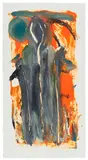 Josh Smith, Reaper, 2019, monotype print on paper