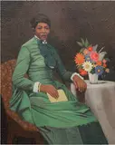 Awodiya Toluwani, Eleanora (meaning sun ray), 2021, acrylic on canvas