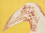 Bahman Mohasses, Untitled (Scirocco), 1972, lithograph on card