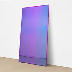 Raphael Hefti, From the series 'Subtraction as Addition', 2012, Luxar on double glazed museum glass
