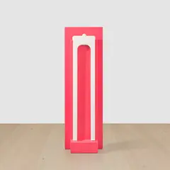 Andreas Schmitten, prop No. 4, 2017, polyurethane, metal, wood and laquer