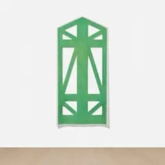 Blair Thurman, Goth Rocket II (Menthol 100's), 2014, acrylic on canvas on wood
