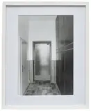 Gregor Schneider, u24 Flur, haus u r, Rheydt, 1989-1993, black and white photograph, in artist's frame