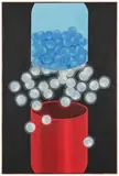 Emily Furr, Moon Dose, 2021, oil on canvas, in artist's frame