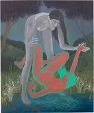 Nadia Waheed, Transmigration: Jonquil, 2021-2022, oil on canvas