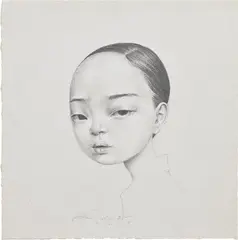 Roby Dwi Antono, Zhi Yao Wei Ni Huo Yi Tian, 2017, graphite on paper