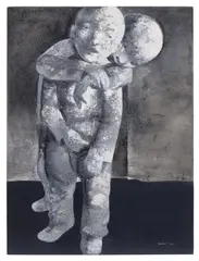 Guo Jin, Buddies no.3, 2004, oil on canvas