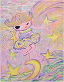 Bibi Lei, Untitled, 2023, acrylic on canvas