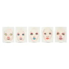 Untitled by Margherita Manzelli, 2001, watercolour on paper, in 5 parts, sold Jun 2025