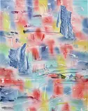 Joe Reihsen, Instant Chemistry, 2014, acrylic on panel, in artist's frame