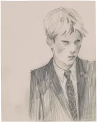 Elizabeth Peyton, Prince Harry, September 1998, 1998, graphite on paper