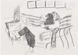 Caroline Walker, Untitled, 2009, graphite on paper