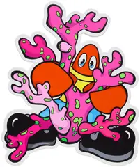 Philip Colbert, The Coral Lobster, 2025, acrylic on canvas