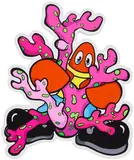 Philip Colbert, The Coral Lobster, 2025, acrylic on canvas