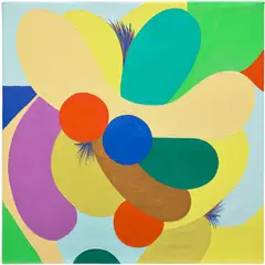 Helen Beard, Oursins, 2025, oil on canvas