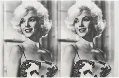 Marilyn Desire by Russell Young, 2011, acrylic, enamel, diamond dust and silkscreen on linen, offered Oct 2025