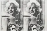 Russell Young, Marilyn Desire, 2011, acrylic, enamel, diamond dust and silkscreen on linen