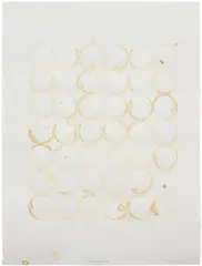 Gavin Turk, Equivalent 42, 2004, tea on paper