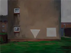 George Shaw, So We Came To Jazz It Up, 2014-2015, enamel on board