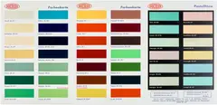 Colour Chart (H2) by Damien Hirst, 2017, giclée print and UV spot-varnish on aluminium, sold Oct 2025