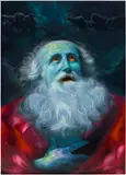 Ted Pim, Acid Clouds, 2022, oil on linen